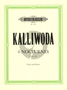 Kalliwoda 6 Nocturnes Op.186 Viola - Klavier