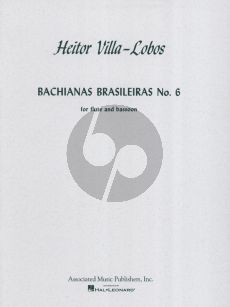 Villa Lobos Bachianas Brasileiras No.6 for Flute and Bassoon