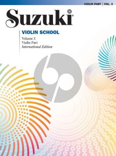 Suzuki Violin School Vol. 3 Violin part (revised edition)