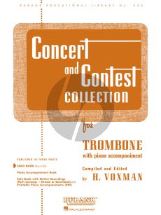 Concert and Contest Collection for Trombone (Solo part only) (transcr. by Himie Voxman)