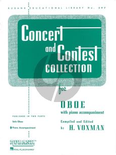 Concert and Contest Collection for Oboe (Piano Accompaniment) (Himie Voxman)