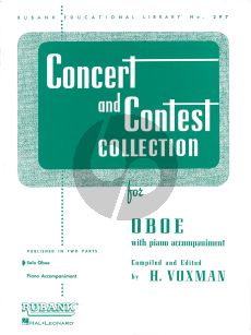 Concert and Contest Collection for Oboe (Solo part only) (transcr. by Himie Voxman)