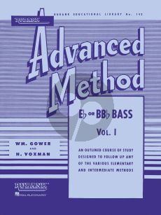 Skornica-Gower Advanced Method Vol. 1 Eb or Bb Bass - Tuba