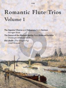 Album Romantic Flute Trios Vol.1 for 3 Flutes (Arranged Marcus Dods and Peter Malcolm)