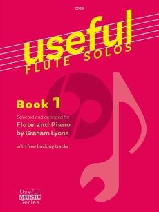 Album Useful Flute Solos Vol.1 for Flute and Piano - Book with Audio Online (Arranged by Graham Lyons)