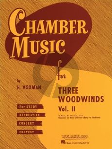 Chambermusic vol.2 3 windinstruments