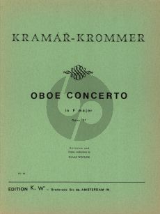 Krommer Concerto F-major Op.37 Oboe and Orchestra (piano reduction) (Klaas Weelink)