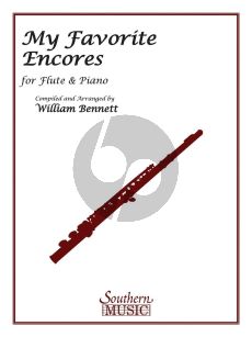 Album My Favorite Encores for Flute and Piano (Compiled and Edited by William Bennett)