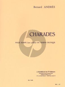 Andres Charades Harpe (15 Etudes Faciles) (element.-interm)