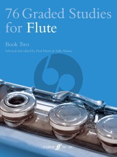 Harris-Adams 76 Graded Studies Vol. 2 for Flute (No. 55 - 76)