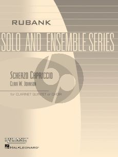 Johnson Scherzo Caprice Clarinet Quintet or Choir (Score/Parts)