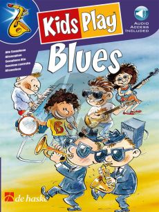 Kids Play Blues for Alto Saxophone (Book with Audio Online)