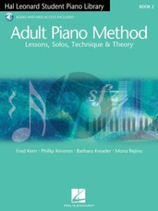 Adult Piano Method Vol.2 Lessons, Solos, Technique