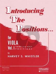 Whistker Introducing the Positions Vol.1 Viola (Third and Half Pos.)