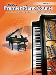 Premier Piano Course Book 4 Lessonbook