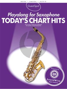 Guest Spot Today's Chart Hits Playalong (Alto Sax) (Bk-Ebook-Audio Access Code) (edited by Fiona Bolton)