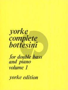 Bottesini Complete Vol. 1 Doublebass and Piano (Rodney Slatford)