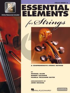 Gillespie Allen Tellejohn Hayes Essential Elements for Strings for Cello Vol.2 Book with Audio Online (A Comprehensive String Method)