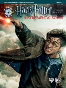 Harry Potter Instrumental Solos (Selections from the Complete Film Series) Violoncello with Piano Accomp. (Bk-Cd)