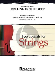 Adele Rolling in the Deep String Orchestra (Score/Parts) (arr. Larry Moore)