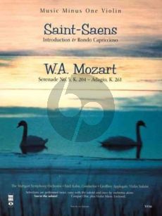 Saint-Saens S.Saens Introduction & Rondo Allegro-Mozart Serenade KV 204 and Adagio KV 261 Violin (MMO)