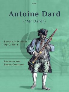 Dard Sonata d-minor Op.2 No.5 Bassoon and Bc