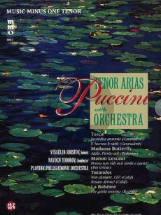 Puccini – Arias for Tenor and Orchestra Volume 1 (Bk-Cd) (Music Minus One)