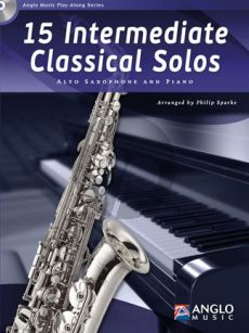 15 Intermediate Classical Solos Alto Sax.