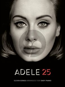 Adele 25 easy piano