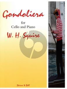 Squire  Gondoliera for Cello and Piano