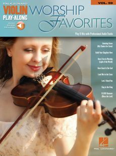 Worship Favorites (Violin Play-Along Series Vol.59)