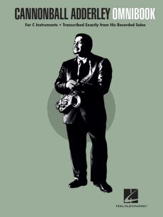 Cannonball Adderley Omnibook for C Instruments