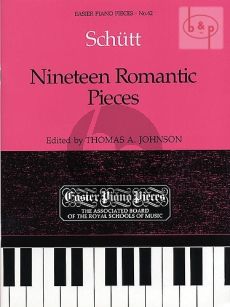 19 Romantic Pieces for Piano