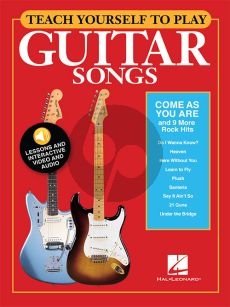 Teach Yourself To Play Guitar Songs: Come As You Are and 6 more Rock Hits