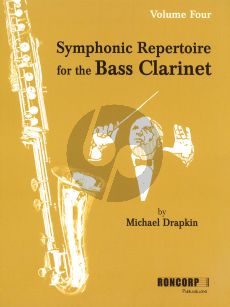 Album Symphonic Repertoire for the Bass Clarinet Vol.4 (Edited by Michael Drapkin)