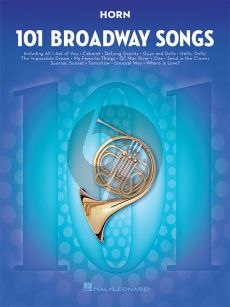 101 Broadway Songs for Horn