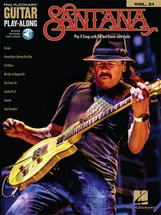 Santana 8 Songs (Guitar Play-Along Series Vol.21) (Book with Audio online)