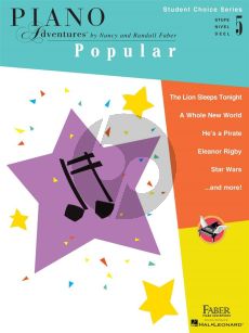 Faber Piano Adventures: Popular - Level 5 (Student Choice Series)