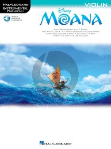 Miranda Moana Instrumental Play-Along Violin (Book with Audio online)