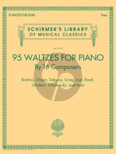 95 Waltzes by 16 Composers for Piano