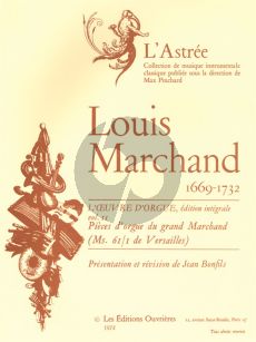 Marchand L'Oeuvre d'Orgue Vol.2 (edited Jean Bonfils)