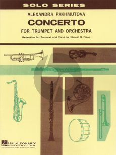 Pakhmutova Concerto for Trumpet-Orchestra edition for Trumpet and Piano (Reduction by Marcel G. Frank)