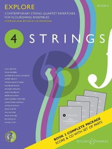 4 Strings - Explore Vol.2 (Contemporary string quartet repertoire for flourishing ensembles)