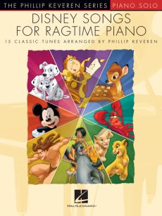 Disney Songs for Ragtime Piano (transcr. by Phillip Keveren)