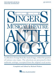 Singer's Musical Theatre Anthology – Quartets (edited by Richard Walters)