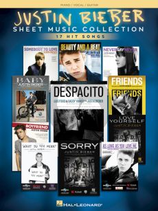 Justin Bieber – Sheet Music Collection Piano-Vocal-Guitar