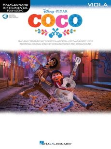 Disney Pixar's Coco Instrumental Play-Along Viola (Book with Audio online)