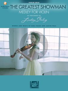 Pasek-Paul The Greatest Showman Medley for Violin (Book with Audio online) (arr. Lindsey Stirling)