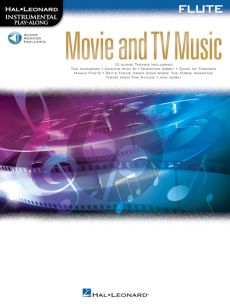 Movie and TV Music for Flute (Instrumental Play-Along) (Book with Audio online)