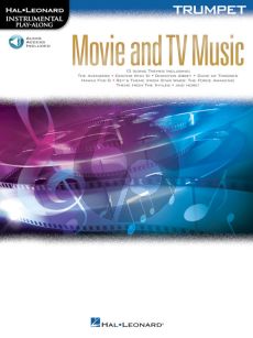 Movie and TV Music for Trumpet (Instrumental Play-Along) (Book with Audio online)